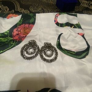 Elegant Silver Hoop Earrings